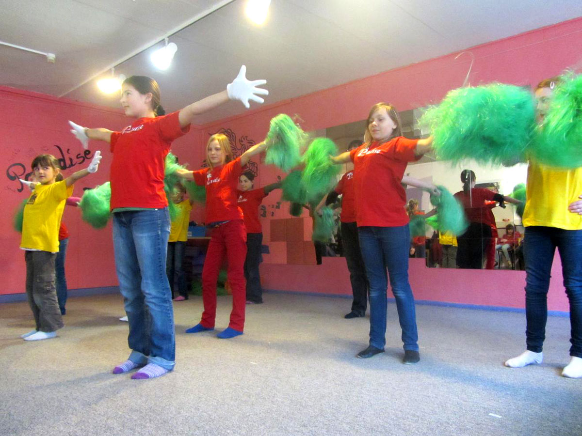 Tanztraining im FZZ Paradise